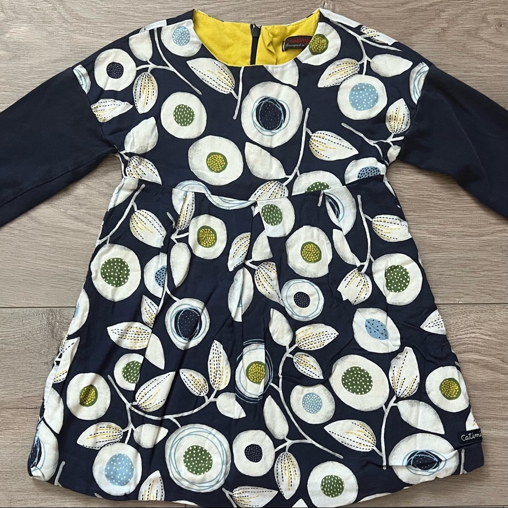 Catimini Girls Flower Dress Size 3